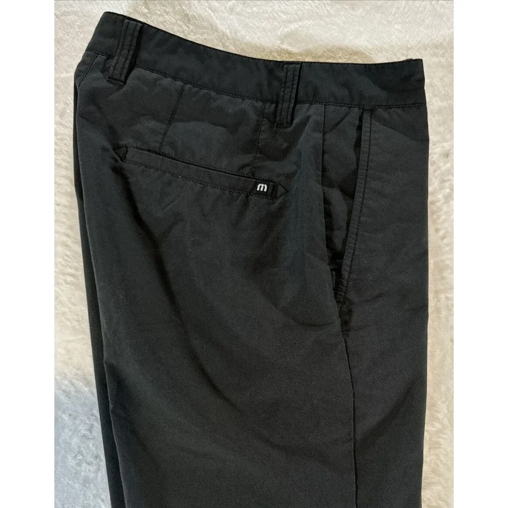 Travis Mathew Open to Close Golf Every Day Lightweight Pants Black Mens‎ Size 30